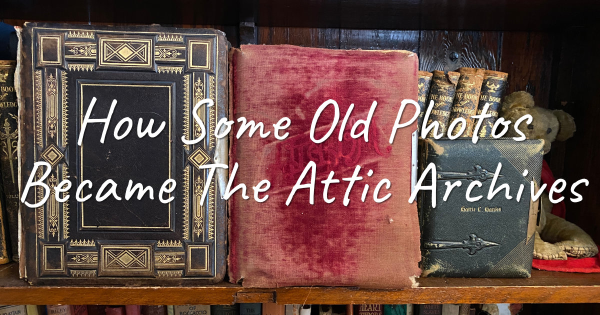 how old photo albums became the attic archives