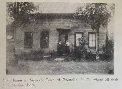 photo of the home of jonathan and abby elvira brown in slyboro ny