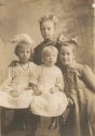 a photo of the stolpe sisters circa 1916